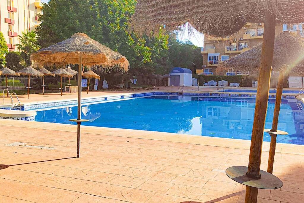 Kaizen. Terraza, Piscinas, Playa A 5 Minutos. Lejlighed Benalmádena Eksteriør billede
